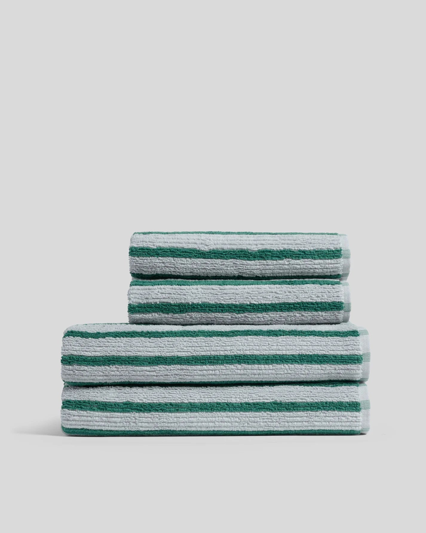 2+2 Organic Resort Stripe Bath Bundle