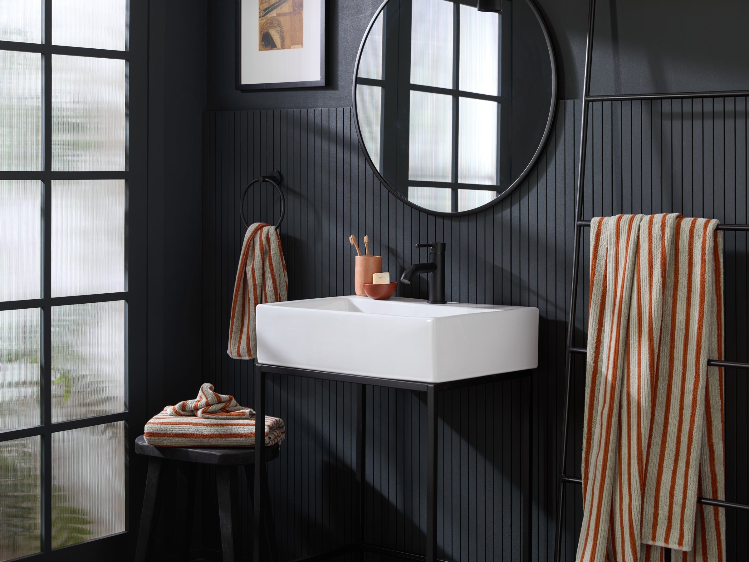 2+2 Organic Resort Stripe Bath Bundle